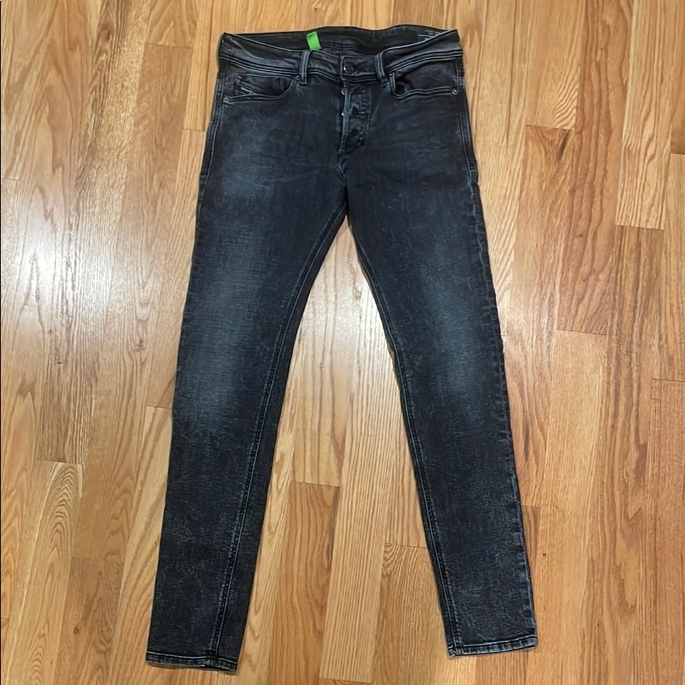 Men's Black Diesel Jeans